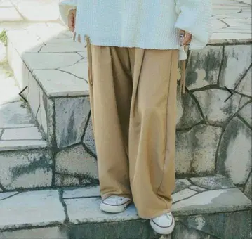 niko and - [ 티라 씨 프로듀스 ] 허리 턱 팬츠