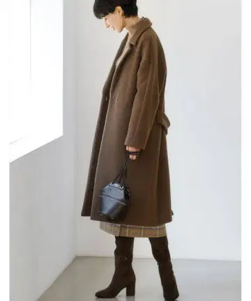 그린 레이블 릴랙싱 FAbRICA 롱 체스터 코트