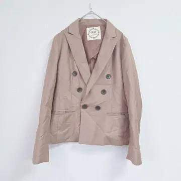 ag by aquagirl 테일러드 자켓 베이지 더블 버튼