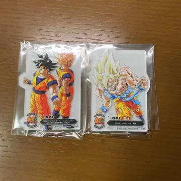 드래곤볼 제일복권 40th ~그~ F상 아크릴 2개 세트