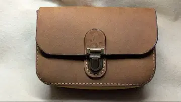 벨트 파우치 힙색 크레이지 호스 가죽 핸드메이드