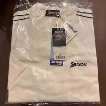 Srixon 화이트 피케 셔츠