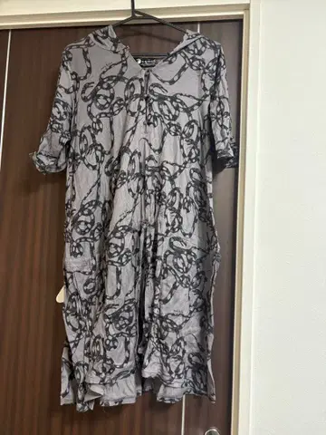 HYSTERIC GLAMOUR 체인 패턴 반팔 튜닉