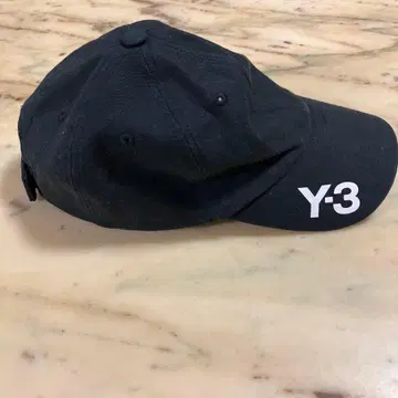 Y-3 블랙 야구 모자 OSFA