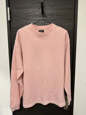 BEAMS 핑크 긴팔 티셔츠 M