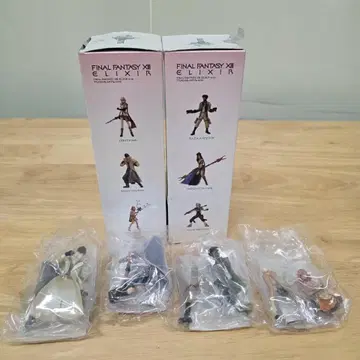 파이널 판타지 XII 피규어 세트 ELIXIR 캔 없음 4종