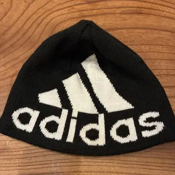 adidas 니트 모자 OSFM 블랙/화이트