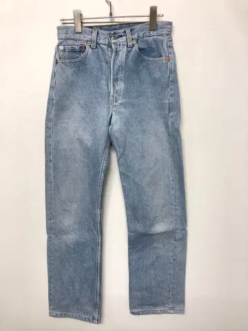 90s Levi's 501 구제 의류 USA제 버튼 플라이 맘진