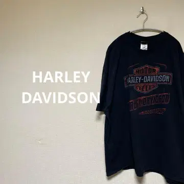 HARLEY DAVIDSON 티셔츠 블랙 ROUTE66