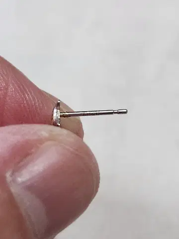 k10wg 고양이 귀걸이 실리콘 캐치