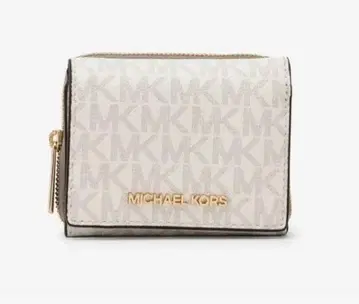 마이클코어스 미드 지퍼 스몰 월렛 - MK 시그니처