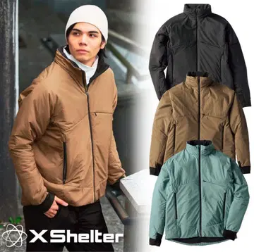 [미사용 새상품] 워크맨 X쉘터 단열 자켓 블랙 L