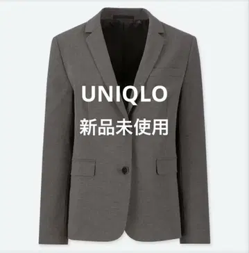 유니클로 UNIQLO 그레이 스트레치 자켓 수트 M 업무복