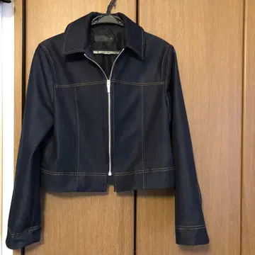 ZARA 깔끔한 데님 자켓 네이비