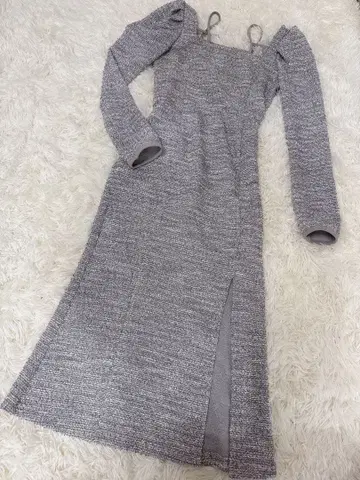 ROYAL PARTY 그레이 긴팔 원피스 M 사이즈 로얄 파티