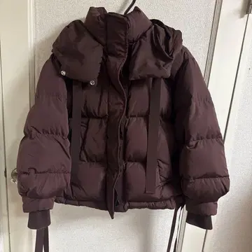 SNIDEL 니시카와 업사이클 숏 다운