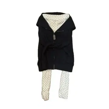 Ans Dotsloevner AW25 후디 스커트 팬츠