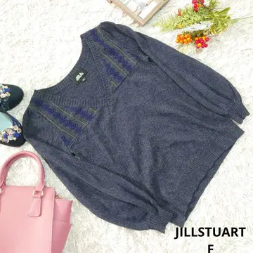 JILLSTUART 니트/스웨터 ( M 상당 ) 그레이/네이비/믹스