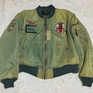 Tedman 데드맨 MA-1 자켓 구제 의류 로고 와펜