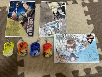 가정교사 히트맨 REBORN! 아마노 아키라 전시회 메탈릭 아크릴 포스카