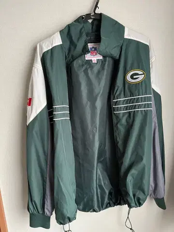 NFL 그린베이 패커스 나일론 자켓 L 사이즈