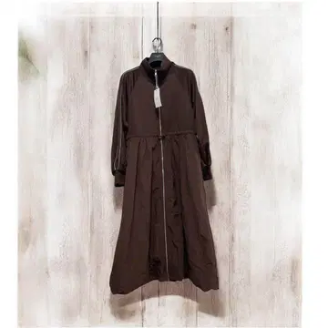 로리즈팜 원피스 브라운 트랙D 벌룬 원피스