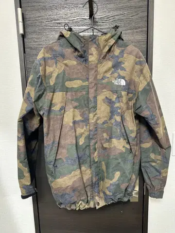 THE NORTH FACE 카모플라쥬 마운틴 후드티 드로 코드 포함