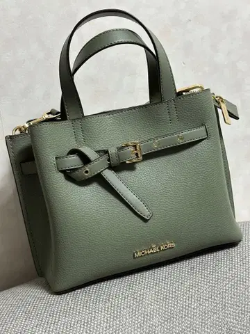 MICHAEL KORS 그린 토트백