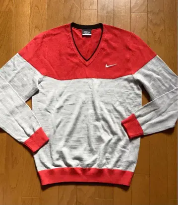 나이키 골프 V넥 긴팔 스웨터 M