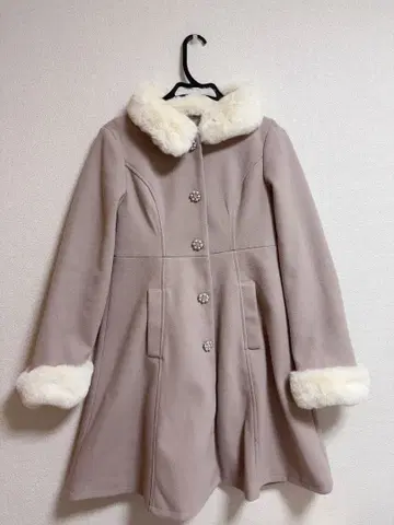 titty&co. 롱 코트 핑크