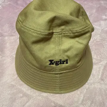x-girl 카키 버킷햇 ONE SIZE