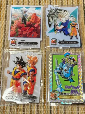 제일복권 드래곤볼 40th F상 ACLLECT 4종 세트