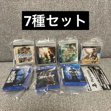 [새상품] 플레이스테이션 게임 패키지 미니어처 참 2 7종 세트
