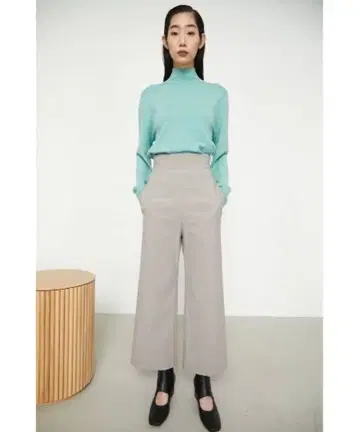 RIM.ARK 림아크 하이 웨이스트 와이드 PT 38