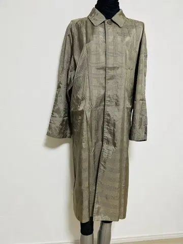 레인코트 여성용 프리 사이즈 체크 무늬 롱 코트 [11/3 종료]