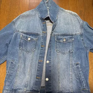 데님 자켓 M 사이즈 데님 블루