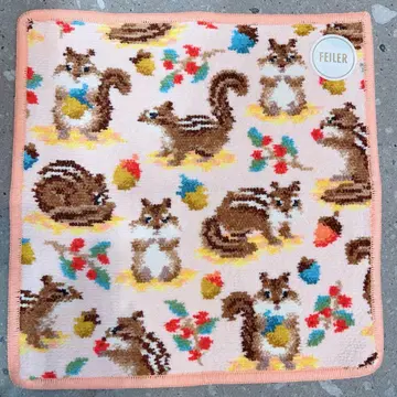 미사용 새상품 페이 페이 시마시마리스 손수건