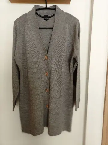 모100% 롱 가디건