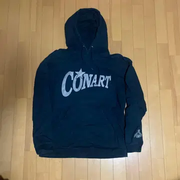 CONART 블랙 후드티 M 사이즈