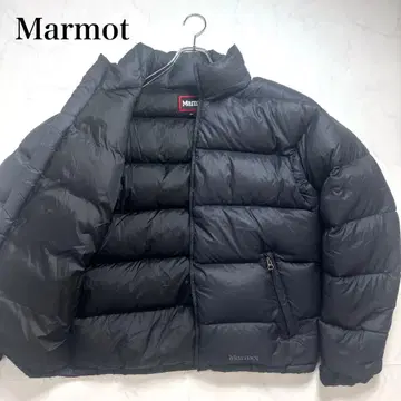 새상품급 마모트 다운 자켓 다운 스웨터 육중하고 경량인 블랙 눕시형 L