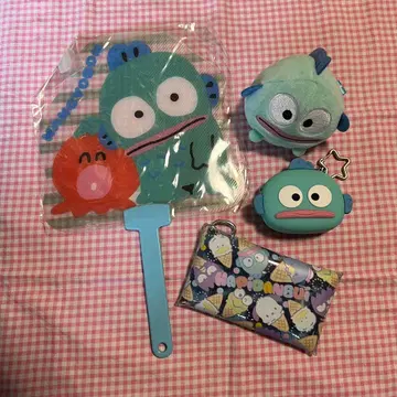 한교동 부채 봉제 인형 파우치 클리어 파우치 묶음 판매