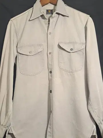 50s Lee work shirt 워크 셔츠 진품 분위기계 101J
