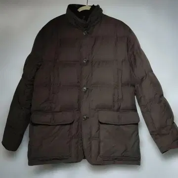 에디바우어 다크 브라운 다운 자켓 구스 다운 M 650필