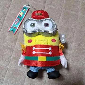 USJ 미니언 밥 봉제 인형 키링