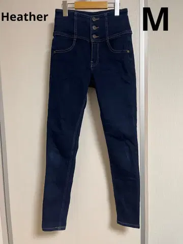 Heather 헤더 ISKO 스키니 데님 속기모 M 사이즈