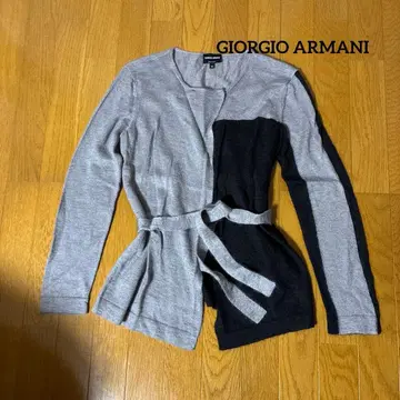 GIORGIOARMANI 모헤어 니트 가디건