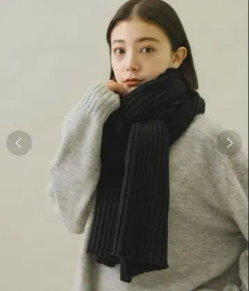 URBAN RESEARCH Sonny Label 리브 니트 머플러