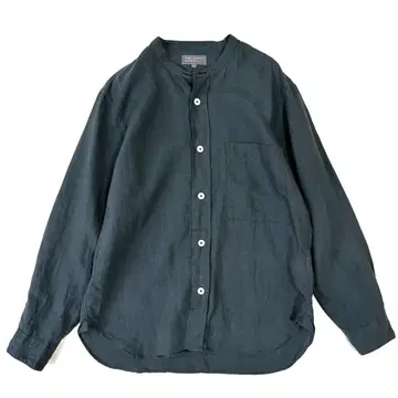 마가렛호웰 SHIRTING LINEN 셔츠 L 밴드 카라