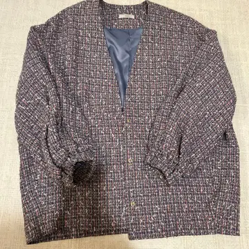 yori 노카라 자켓 네이비 계열