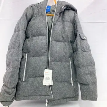 10SAM46 VANKS 그레이 다운 자켓 L